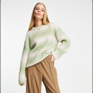 & Other Stories Relaxed Ribbed Mohair Sweater